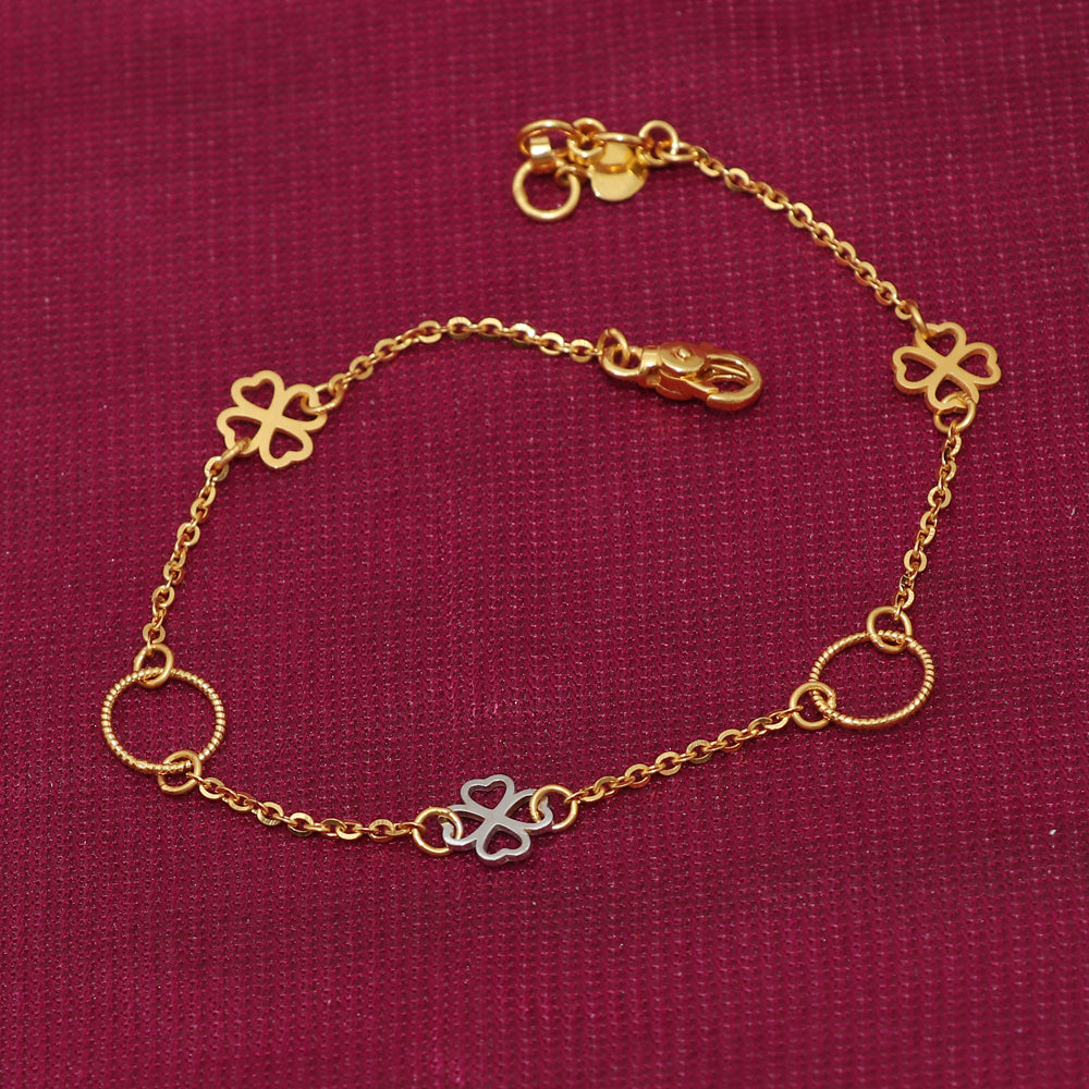 Bis 916 Siegel Original Gold 19cm Schiebearmbänder Mama Geschenk ausgefallener Schmuck 