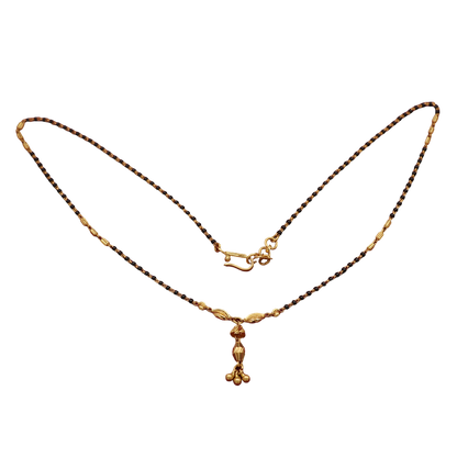 22 Karat Siegel höher Gold 16,7 cm Oper Halsketten Stepaunts Schmuck für Damen