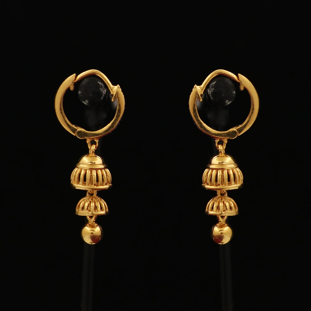 bis 916 print unseen gold 3.3cm eardrop earring daughter easter sunday jewelry