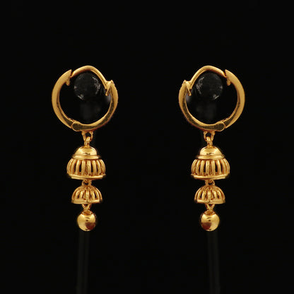 bis 916 print unseen gold 3.3cm eardrop earring daughter easter sunday jewelry