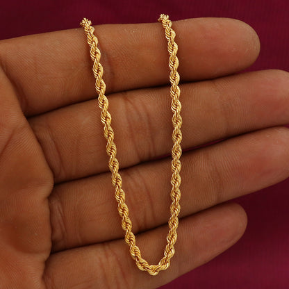 22 Karat Druck erstaunliche Gold 9 Zoll Kugelkette Großonkel Geschenk Präsidententag Schmuck