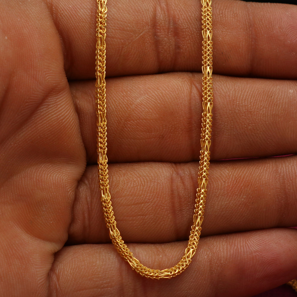 22k seal best gold 9in link chain mummy online collection gift rare jewelry