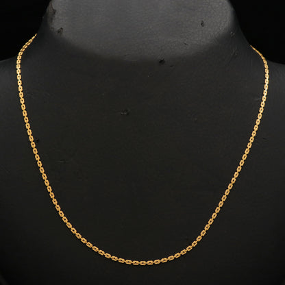 22 karat seal higher gold 7" rope chain groom gift wholesale price jewelry