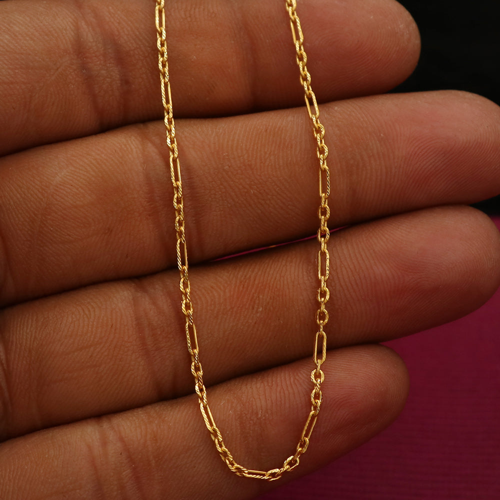 22cts seal highest gold 7inches snake chain ladies gift girls' women jewelry