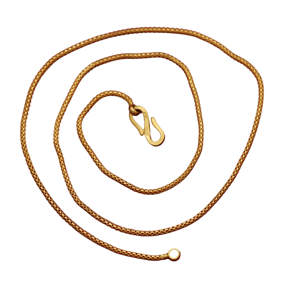 22 carat seal surpassing gold 7in wheat chain spinster gift online jewelry store