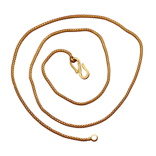 22 carat seal surpassing gold 7in wheat chain spinster gift online jewelry store