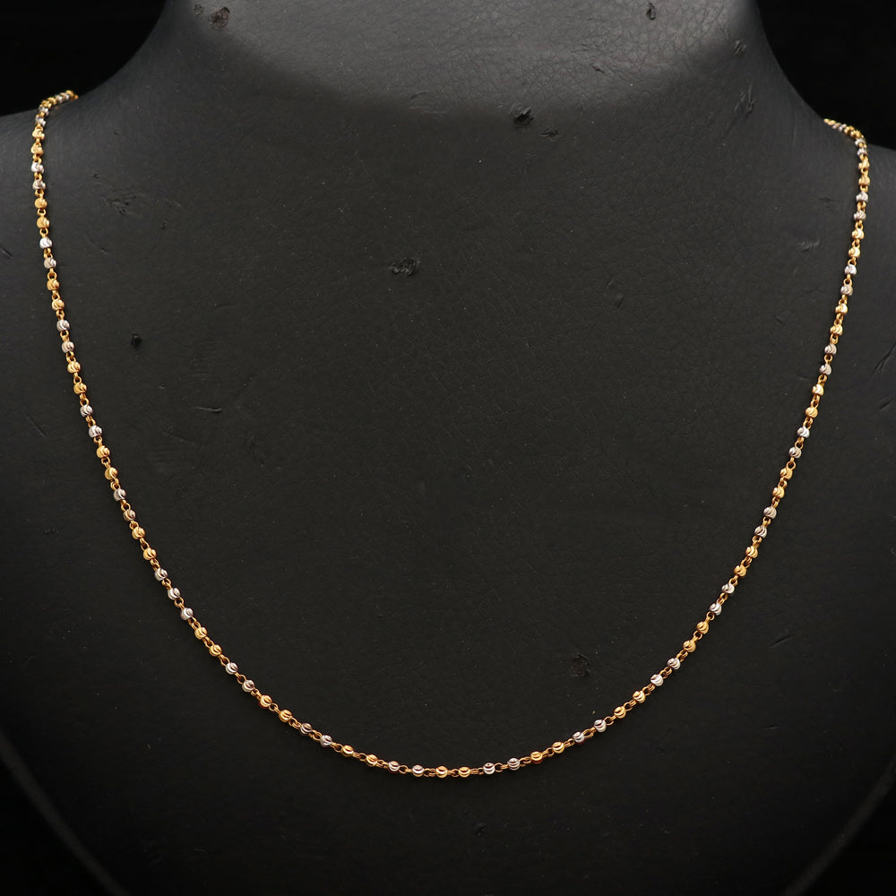 22cts hallmark unique gold 9inch snake chain half sister for girlfriend jewelry