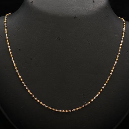 22cts hallmark unique gold 9inch snake chain half sister for girlfriend jewelry