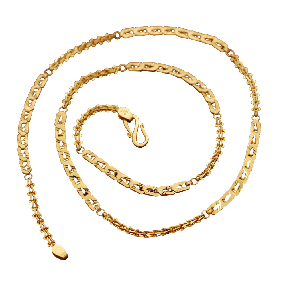 22cts seal pure gold 7inches snake chain daughter gift latest style jewelry