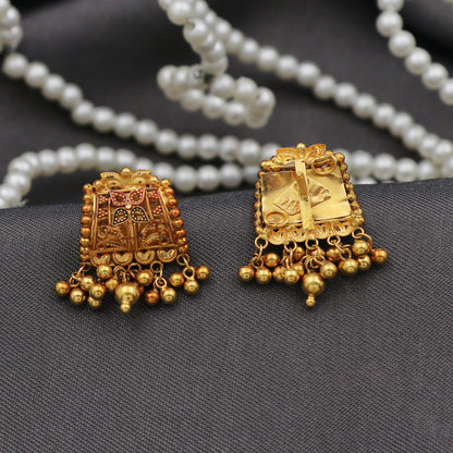 22 karat print true gold 4.5//2.7cm earring pendant sets sissy fashion jewelry