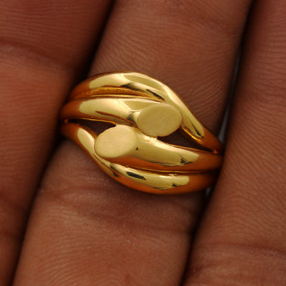 22k seal best gold cocktail rings size us 7.25 parents modern offer jewelry