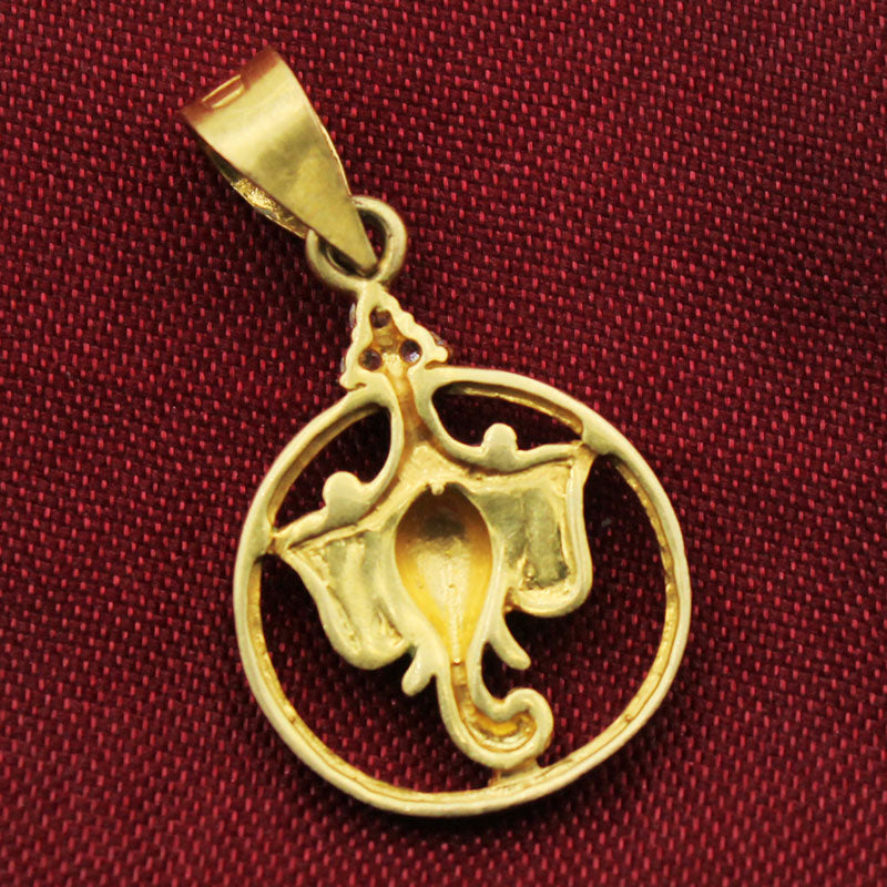 bis 916 actual gold fashion jewels religious pendants for great grand nephew