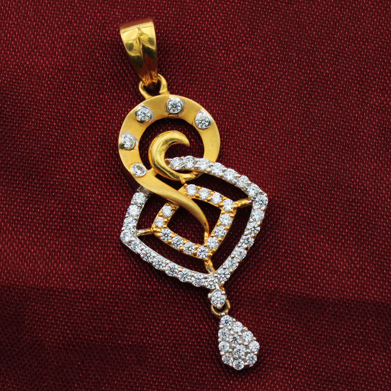 22cts indian gold gift for sister jewels religious pendants for wife