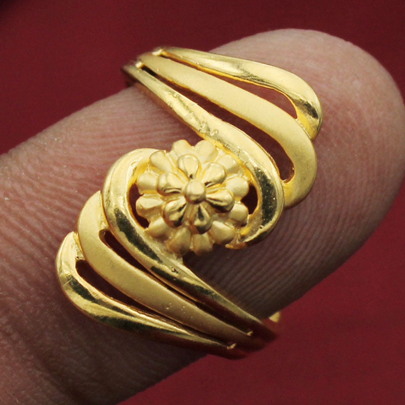 bis 916 first class gold cross border jewels knot rings for half aunts