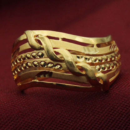 bis 916 unsichtbares Gold benutzerdefinierte Großhandel Schmetterling Schmuck Wrap Ring Tochter