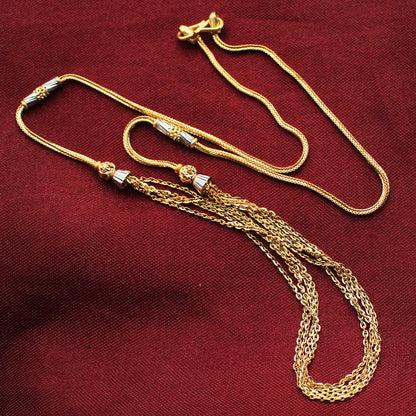 22 karat strong gold 2024 vintage jewels rope chain for great grand niece