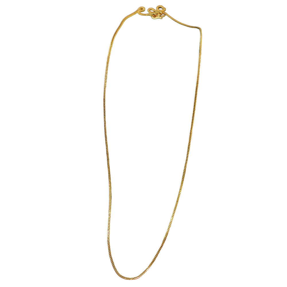 Collares con adornos de joyas de diseño hecho a mano en oro macizo de 22 quilates para regalo de mujer