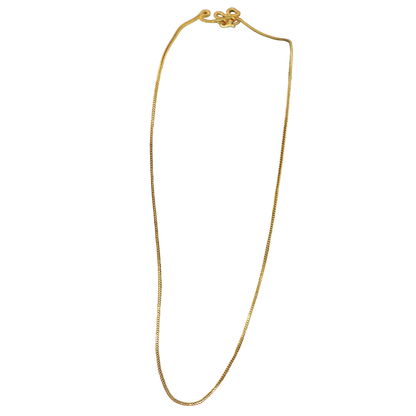 Collares con adornos de joyas de diseño hecho a mano en oro macizo de 22 quilates para regalo de mujer